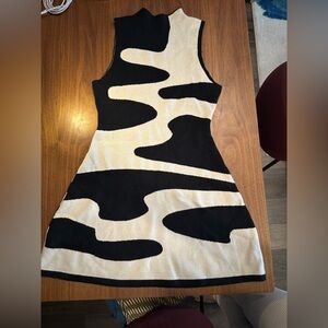 Cider Black and Gray Knit Fabric